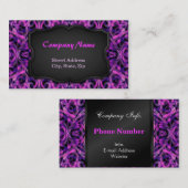 名刺の民族のスタイル 名刺 (正面/裏面)