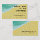 名刺の海のビーチ 名刺 (正面/裏面)