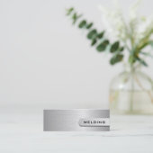 名刺の溶接 スキニー名刺 (スタンド正面)