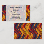 名刺の炎の色 名刺 (正面/裏面)