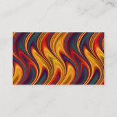 名刺の炎の色 名刺 (裏面)