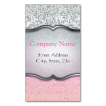 名刺の磁石のグリッターのスターダスト