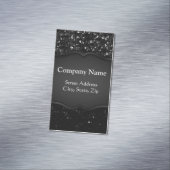 名刺の磁石水晶きらきら光るなStrass マグネット名刺 (インサイチュ)