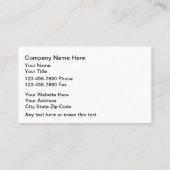 名刺の自動修復 名刺 (裏面)