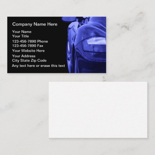 名刺の自動修復 名刺 (正面/裏面)