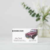 名刺の自動洗浄と詳細表示 名刺 (スタンド正面)