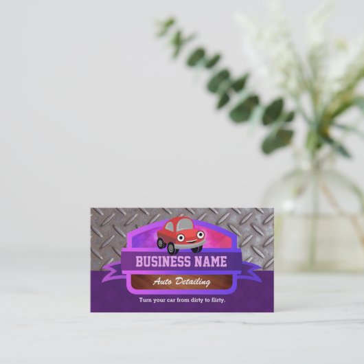 名刺の自動詳細表示 名刺 (スタンド正面)