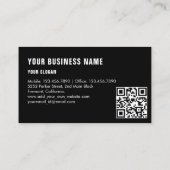 名刺の自動詳細/修復 名刺 (裏面)