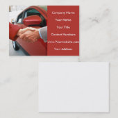 名刺の自動販売業者業務イメージ 名刺 (正面/裏面)