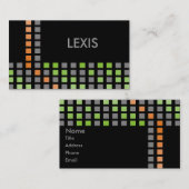 名刺の自己紹介 名刺 (正面/裏面)