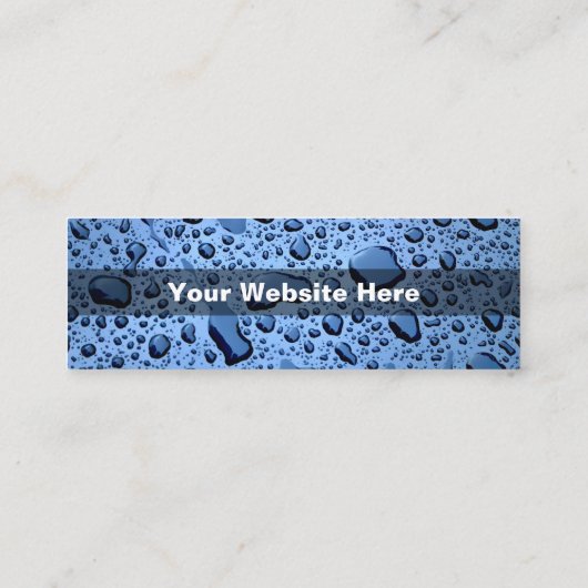 名刺の詳細を自動表示 スキニー名刺 (裏面)