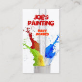 名刺の(十分に保証しました) -サンプル 名刺 (裏面)