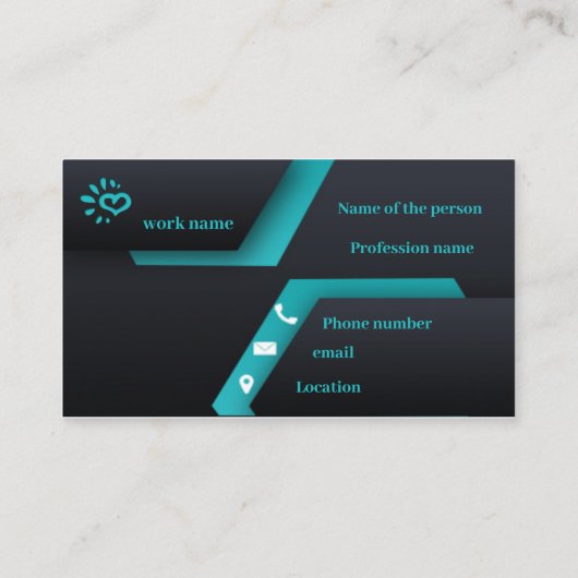 名刺のAfter Effectsテンプレート 名刺 (裏面)