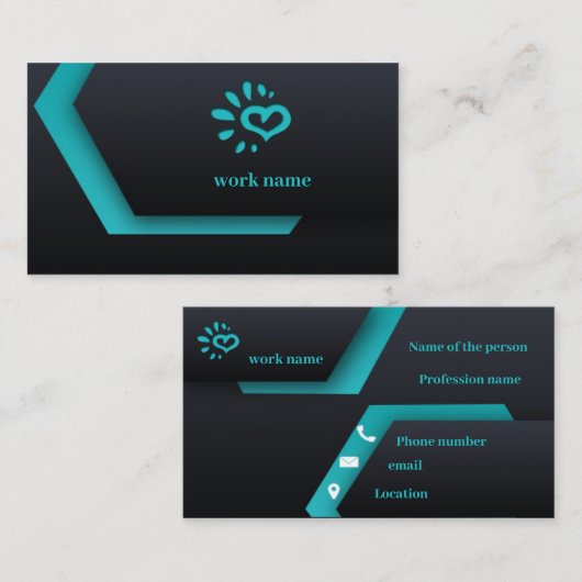 名刺のAfter Effectsテンプレート 名刺 (正面/裏面)