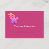 名刺のSeamstress 名刺 (裏面)