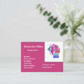 名刺のSeamstress 名刺 (スタンド正面)