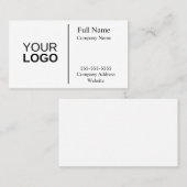 名刺はっきりした2 名刺 (正面/裏面)