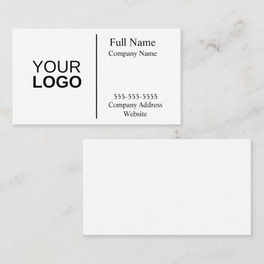 名刺はっきりした2 名刺 (正面/裏面)