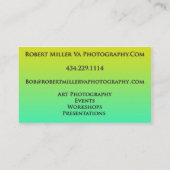 名刺は振れます 名刺 (裏面)