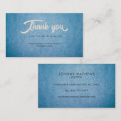 名刺をありがとうございます 名刺 (正面/裏面)