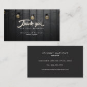 名刺をありがとうございます 名刺 (正面/裏面)