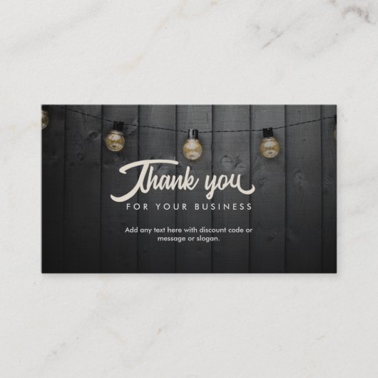 名刺をありがとうございます 名刺 (正面)