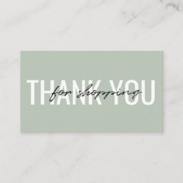 名刺をお願いしまモダンす 名刺