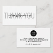 名刺をお願いしまモダンす 名刺 (正面/裏面)