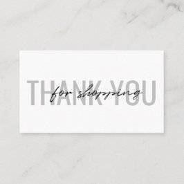 名刺をお願いしまモダンす 名刺