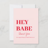 名刺をご注文いただきありがとうございます サンキューカード (正面)