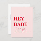 名刺をご注文いただきありがとうございます サンキューカード (正面/裏面)