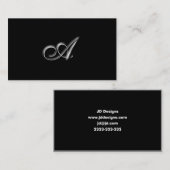 名刺をモノグラムする 名刺 (正面/裏面)