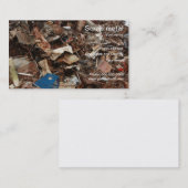 名刺をリサイクルする屑鉄 名刺 (正面/裏面)