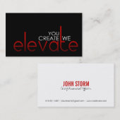 名刺を上げて下さい 名刺 (正面/裏面)