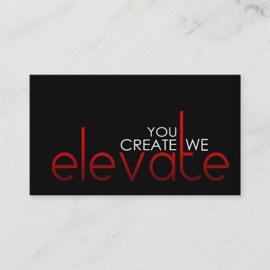 名刺を上げて下さい 名刺 (正面)