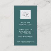 名刺を並べて表示 名刺 (裏面)