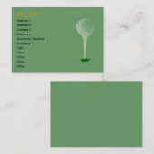 名刺を使って自分のロゴを作カスタマイズる 名刺 (正面/裏面)