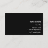 名刺を修理する抽象的なディジットコンピュータ 名刺 (裏面)