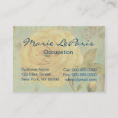 名刺を入れる 名刺 (裏面)