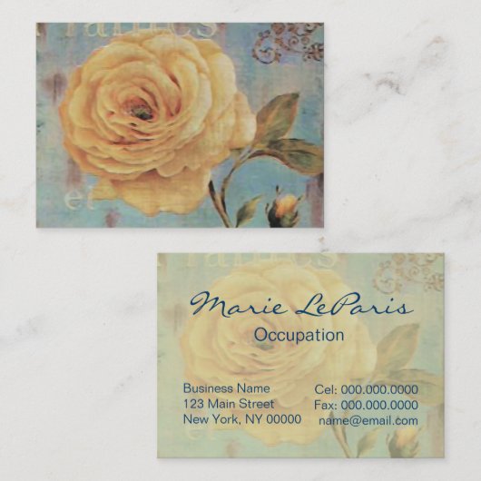 名刺を入れる 名刺 (正面/裏面)