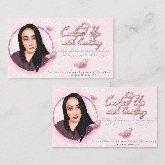 名刺を入れる 名刺 (正面/裏面)