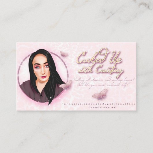 名刺を入れる 名刺 (正面)