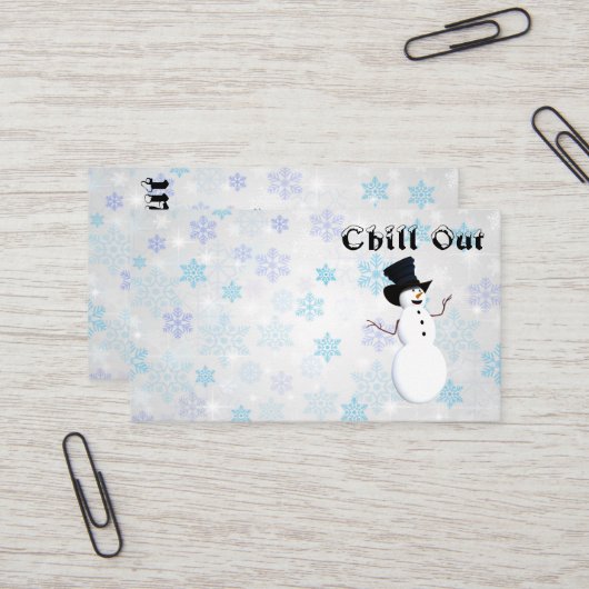 名刺を冷やす 名刺 (正面/裏面インサイチュ)