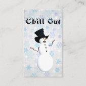 名刺を冷やす 名刺 (裏面)