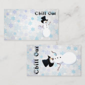 名刺を冷やす 名刺 (正面/裏面)