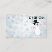 名刺を冷やす 名刺 (正面)