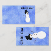 名刺を冷やす 名刺 (正面/裏面)