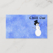 名刺を冷やす 名刺 (正面)