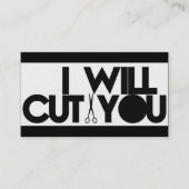 名刺を切ってやろう 名刺 (正面)