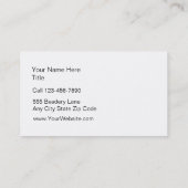 名刺を制作するビード 名刺 (裏面)